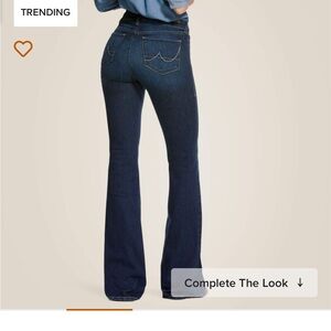 Ariat Blue Flare Wide Leg Jeans